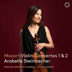 WOLFGANG AMADEUS MOZART - VIOLIN CONCERTOS 1 & 2/ ARABELLA STEINBACHER, DANIEL DODDS 모차