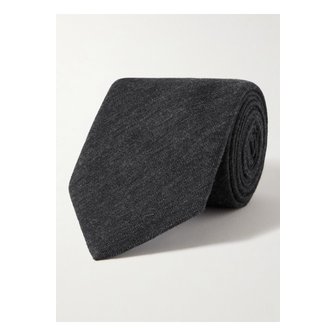 MR P. 미스터 피 8cm 울 실크 블렌드 트윌 넥타이 46376663162901746