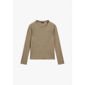 4992741 Massimo Dutti TEXTURE - Jumper light brown