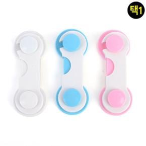 서랍잠금장치 1P 부착식 걸이방식 문잠금 장치 안전잠금장치 (S18735245)