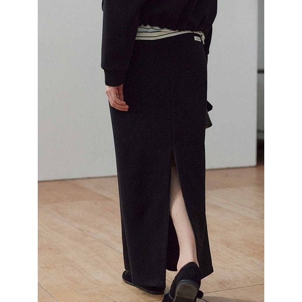 러플리 슬릿 스커트 3Color