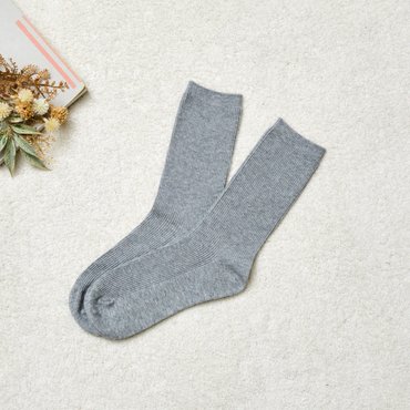 모던하우스 잇츠삭스 골지 베이직 양말 멜란지 그레이