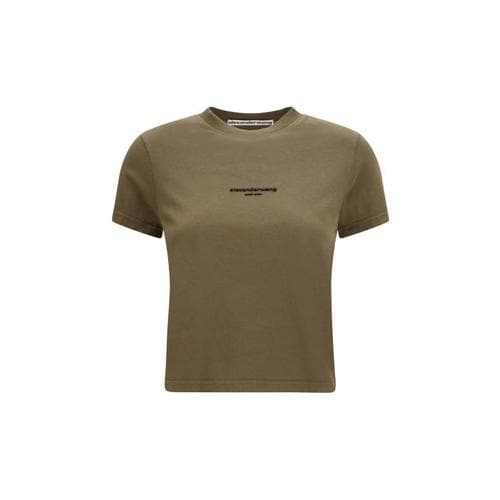 알렉산더 왕 반팔 티셔츠 1CC3261302 312 GREEN