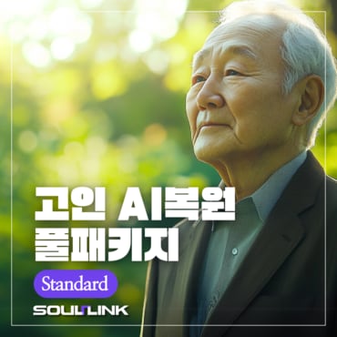 소울링크 고인 복원 AI 콘텐츠 풀패키지 TypeB 이용권