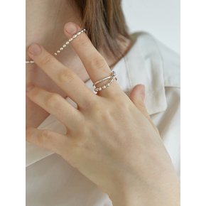 Layered Ball Ring