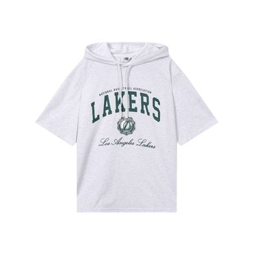 NBA 남여공용 여름 반팔 후드 티셔츠