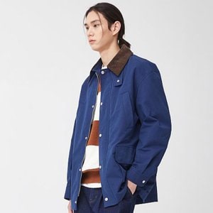 STUDIO TOMBOY 코듀로이카라 헌팅자켓 9153113113 BLUE