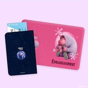 픽사 인사이드아웃2 해킹방지 여권 케이스 안티스키밍 RFID 차단 지갑 신여권 커버 해외 여행