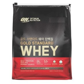 골드 스탠다드 웨이 단백질 보충제 2.74kg  /  초콜릿맛 단백질 제품