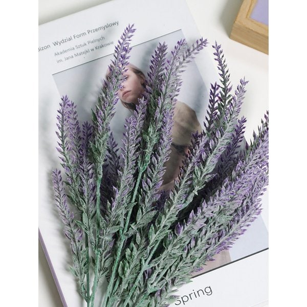 라벤더 꽃다발 인테리어 인조 조화 장식