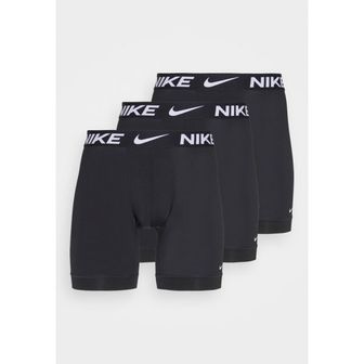 이스퀘어 2874412 Nike Underwear 나이키 언더웨어 BOXER BRIEF LONG 3PACK - 바지 블랙