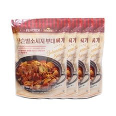 쟌슨빌 소시지 부대찌개 찌개 아이스박스무료 500gx4입