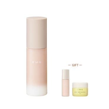 RMK [9][세트] 라스팅 젤 크리미 파운데이션  (메베 3ml*2개+W 트리트먼트 오일 인 크림 8g)