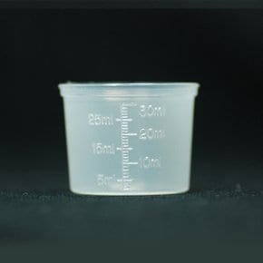 소분용 플라스틱 계량컵 30ml