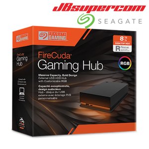  씨게이트 FireCuda Gaming Hub 데이터복구 8TB 파이어쿠다 게이밍 허브 - JBSupercom