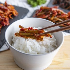 국산 마늘쫑무침 200g 500g 등 젓갈 반찬