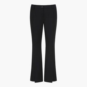 르꼬끄골프 [여주점] 여성 밑단 슬릿 포인트 부츠컷 팬츠 GQ222LPT61 BLCK