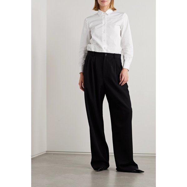 세이디 코튼 포플린 셔츠 화이트 1647597317180956