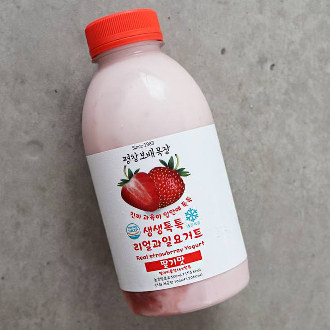 평창보배목장 딸기맛 요거트 500ml, 믿고 사는 즐거움 SSG.COM