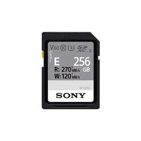 소니 SONY SDXC 메모리카드 256GB SF-E256 Class10 UHS-II 지원