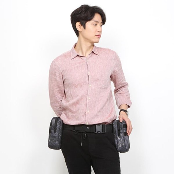 [옷자락] 남자 스트랩버클 빅사이즈 캐주얼 아웃도어 백팩