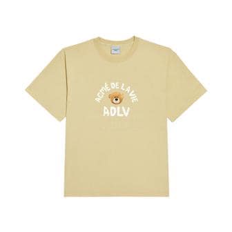 아크메드라비 TEDDY BEAR (BEAR DOLL) SHORT SLEEVE T-SHIRT BEIGE 테디베어돌 베이지