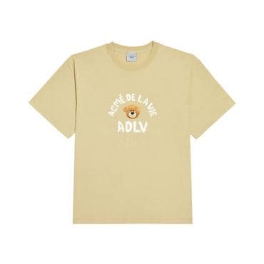 아크메드라비 TEDDY BEAR (BEAR DOLL) SHORT SLEEVE T-SHIRT BEIGE 테디베어돌 베이지