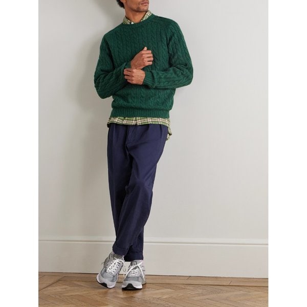 빔스 케이블 니트 울 스웨터 46376663163004903