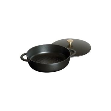  독일 스타우브 무쇠냄비 Staub 1262325 Hexagon Braiser Saute Pan with Lid 24 cm Matt 블랙 13