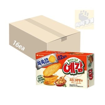 씩씩가게 예감 치즈그라탕맛 204g x 16ea 한박스