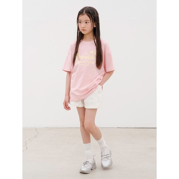 절개 롤업 데님쇼츠(화이트)