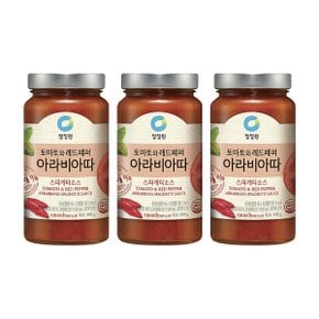 청정원 아라비아따 스파게티소스 600g x 3개