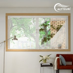 지퍼식 창문 방충망-200x120 베란다 문 촘촘망 모기장