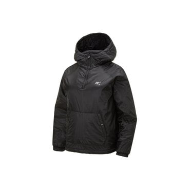 미즈노 여성용 가벼운 반집업 바람막이 반집업 패딩 아노락 PADDING ANORAK_32YE382409