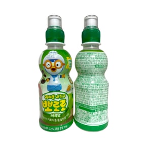 뽀로로 어린이 음료수 주스 사과맛 235ml x 6개