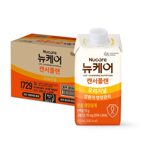 뉴케어 캔서플랜 (200mlx24팩), 1박스