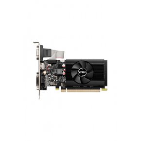 MSI 팬리스 로우 프로파일 지원 GeForce GT 710 그래픽 카드 메모리 2GB 모델 GT 710 2GD3H LP