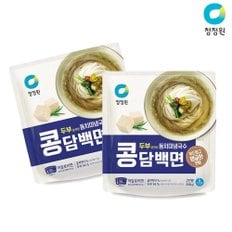  청정원 콩담백면 동치미냉국수 908g x4개
