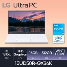 LG전자 2023 울트라PC 15UD50R-GX36K (WIN11HOME/SSD512GB/RAM16GB)