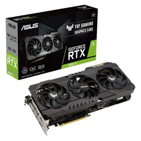 ASUS NVIDIA GeForce RTX 3060 TI OC Edition 8GB 비디오 카드 TUF-RTX3060TI-O8GD6X-GAMING국내