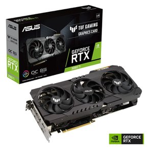 ASUS NVIDIA GeForce RTX 3060 TI OC Edition 8GB 비디오 카드 TUF-RTX3060TI-O8GD6X-GAMING국내