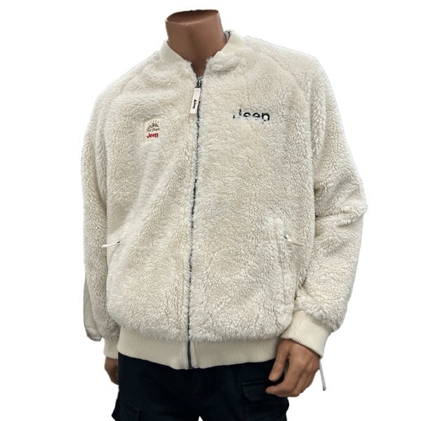 [여주점] 지프 뽀글이 바시티 자켓 JM4TZU413