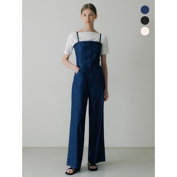 comos 901 rough denim jumpsuit (3color)