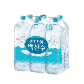 농심 생수 백산수 무라벨 2L 30병