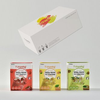 바보사랑 티샹떼 맛있는 허브차 3종 선물세트(쇼핑백포함)