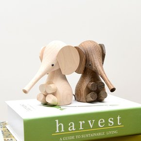 Lucie Kaas Wooden Animal - Baby Elephant 루시카스 우든 애니멀 베이비 엘리펀트 2종