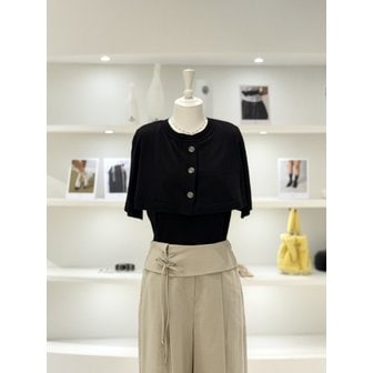 듀엘 [여주점] 여성 케이프 레이어링 풀오버 (D252KSK039)