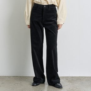 EASY CLASSIC CORDUROY SPAN PANTS [BLACK]