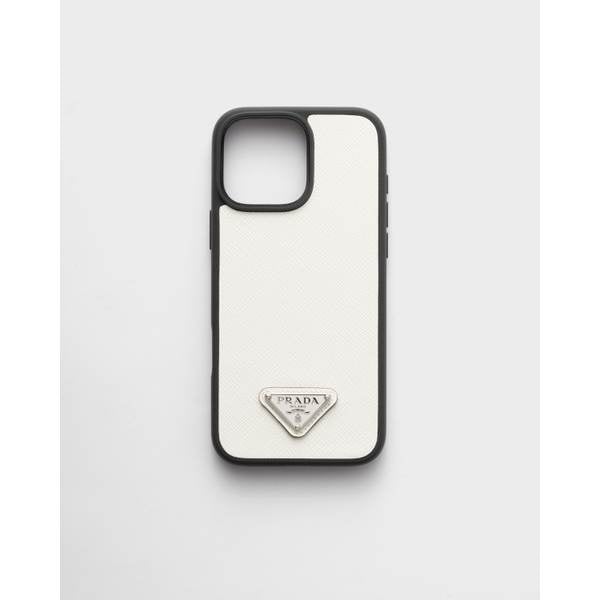 iPhone 16 Pro Max용 사피아노 가죽 케이스