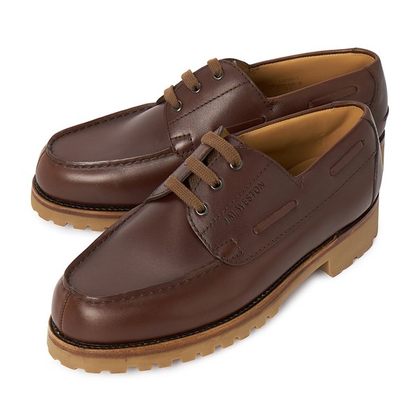 [부산점] 690 남성 더비 슈즈 1141GFN6901D E DARK BROWN (발볼E)